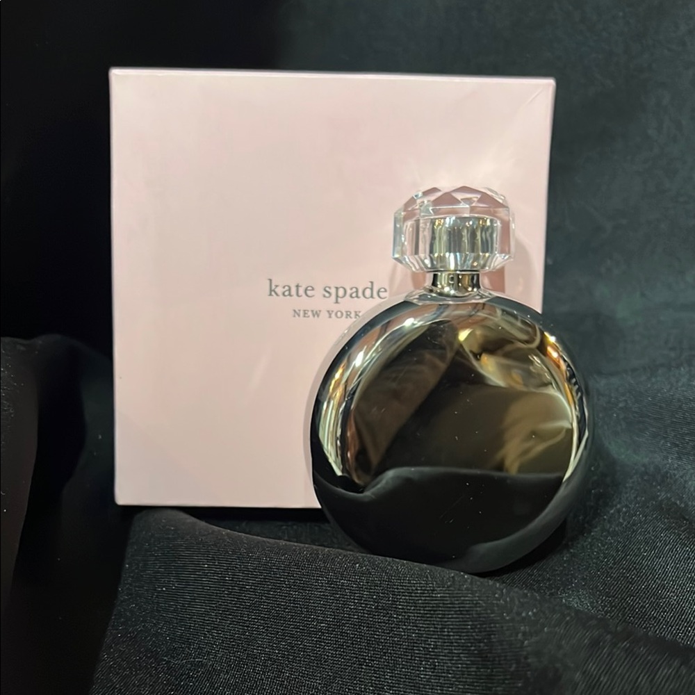 NWT Kate Spade Silver Flask